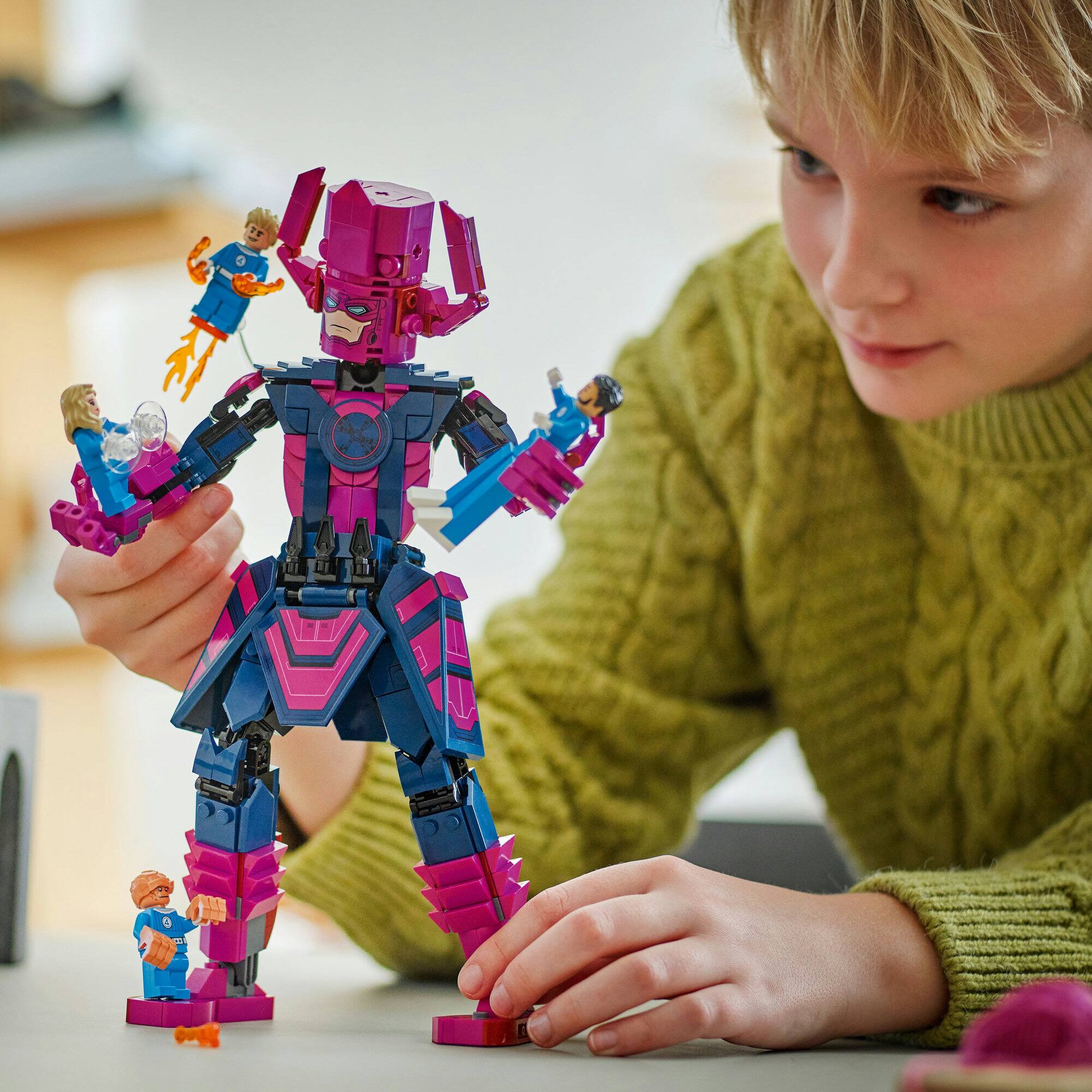 LEGO® Marvel Fantastic Four vs. Galactus Construction Figure 76316